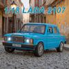 1:18 Россия LADA 2107 NIVA Литые металлические модели Игрушечный автомобиль 6 дверей открываются Звук Свет Оттянуть назад Транспортное средство Коллекция Подарок Детские игрушки