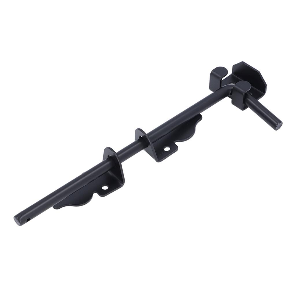 12-дюймовый стальной тяжелый шпингалет с откидным стержнем, напольный засов для деревянных ворот и дверей