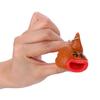 Anti-stress Tongue Out Poop Toy Universal Finger High Elasticity Tricky Squeeze  Prank