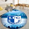 FC Magdeburg Round Area Rug,Carpet Rug for Living Room Bedroom Sofa Playroom Decor,Non-slip Floor Mat56