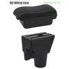 For KIA Picanto Armrest Box Central Store Content Box with Cup Holder Products Interior Car-styling Accessory