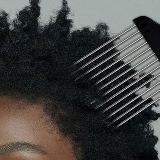 Hair Pick Comb Useful Unbreakable Portable Afro for Beauty