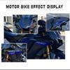 Пленка-наклейка на весь мотоцикл Yamaha R1M 2020 - 2023 - Синий узор, водостойкое модифицированное украшение для мотоцикла
