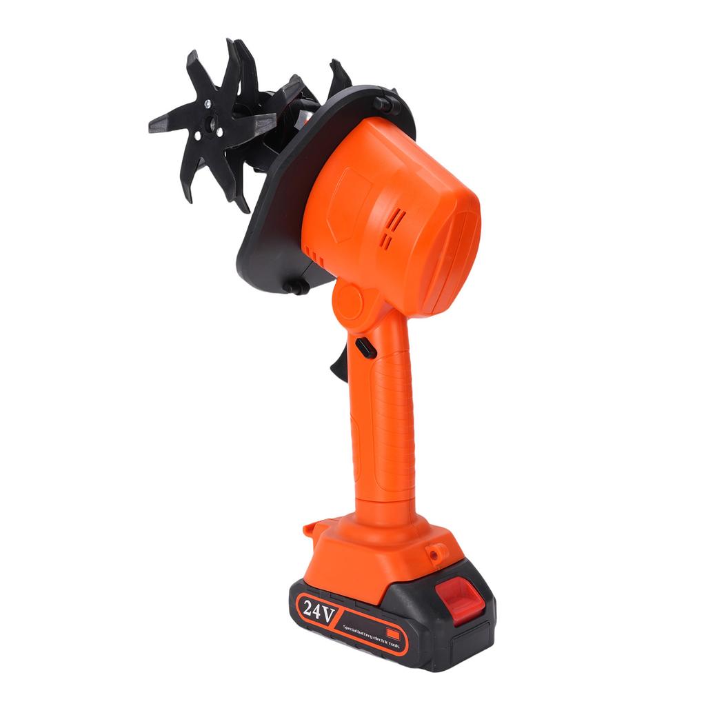 Электрический культиватор ручной аккумуляторный беспроводной садовый культиватор для обработки почвы газона ЕС