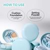 Innisfree No-Sebum Powder Cushion (5 Colors) SPF 35 PA++ 14g
