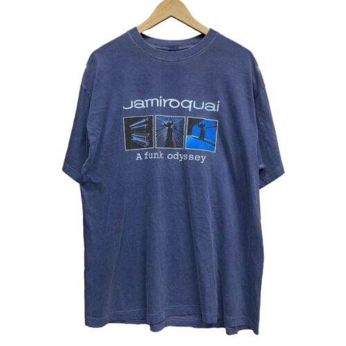 Jamiroquai Band графическая угольно-черная футболка с коротким рукавом унисекс Харадзюку ретро хип-хоп летняя предпочтительно хлопок