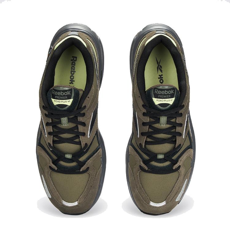 Reebok Premier Road Plus 6 Grout Unisex Sneakers Brown Grout-F23 Hunter-Green 100070275