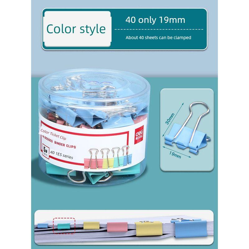 Tail Clip Stationery Metal Strong Multicolor, Large Journal Book Bill Book Fixed Tail Clamp Good-looking Ticket Tail Fishtail Phoenix Tail Iron Clamp