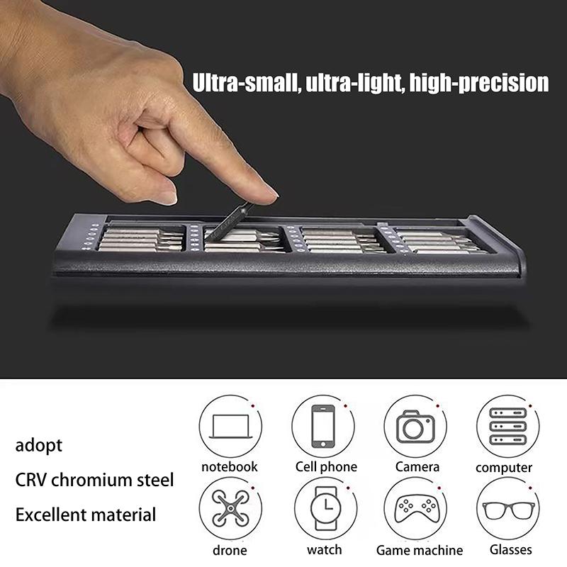 1 набор мини-инструментов 25 в 1 магнитный прецизионный набор отверток для ремонта телефонов ПК профессиональное оборудование с шестигранными битами Torx