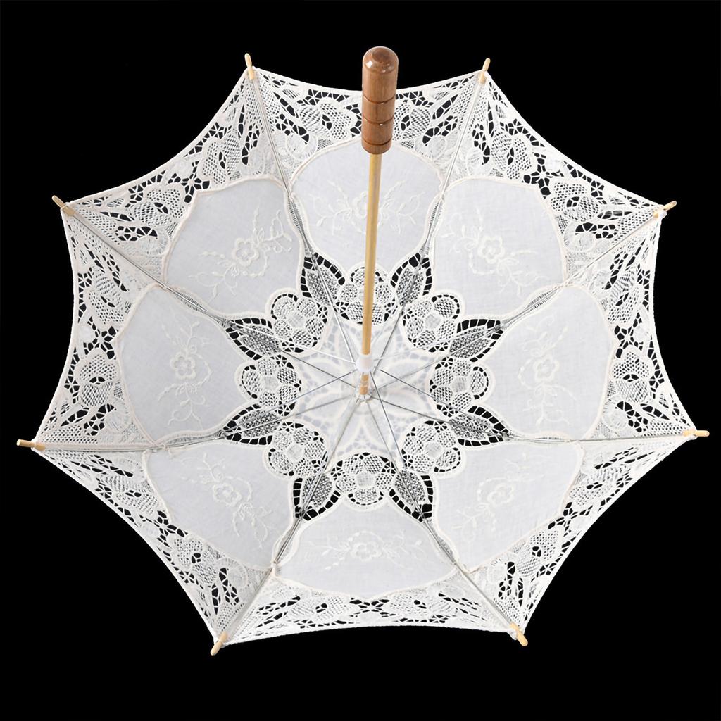 Свадебный кружевной хлопковый зонтик для свадебных вечеринок, танцевальная фотография, реквизит