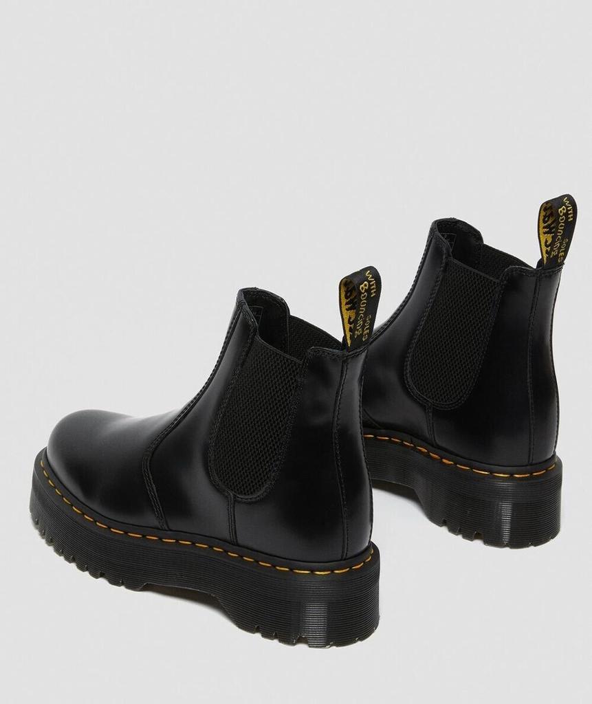Dr. Boots. Martens 2976 Plateau Black Polished Smooth