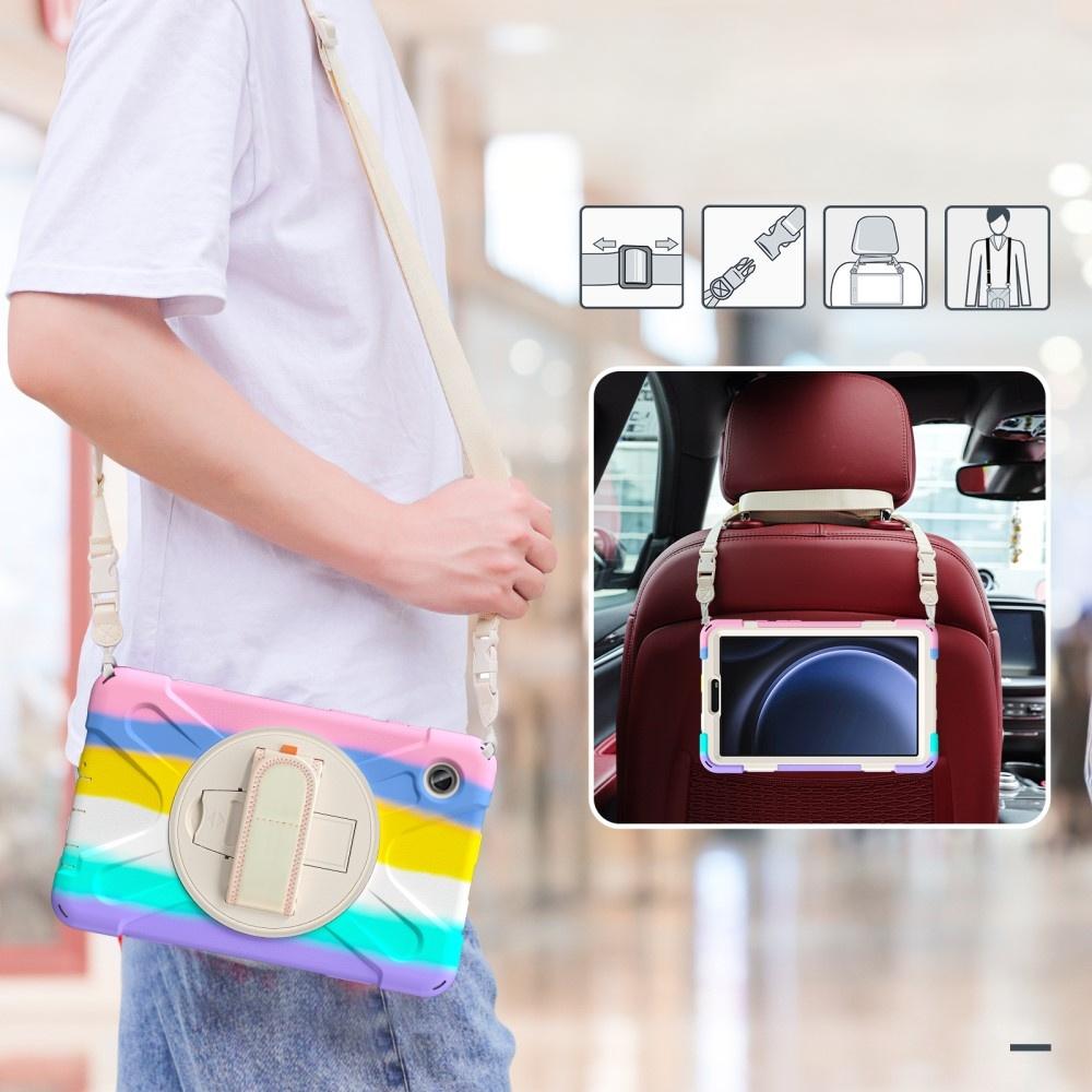 Case for Samsung Galaxy Tab A9 X110 / X115, Armored 360 Rotation, Colorful
