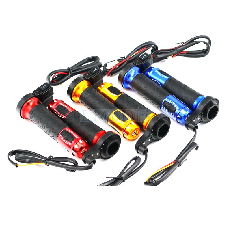 LMoDri мотоцикл с горячей ручкой мотоцикл ATV скутер электрические ручки с подогревом 22 мм 7/8 "руль грелка для рук алюминий