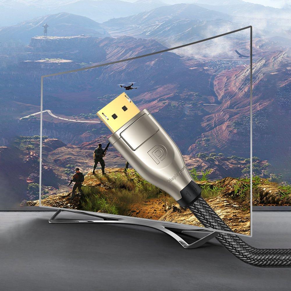 Ugreen 3 Meter DisplayPort 1.4 Cable - 8K Ultra High Definition Black