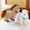 Creative Horse Plush Doll Mascot Dolls Zodiac Pony Figurine Stuffed Animal Doll  Birthday Gift