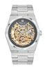 Zeus Skeleton Automatic H118CFAS Silver Automatic Watch Mathey-Tissot Men's
