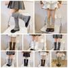 Japanese Style Children's Leg Warmers Harajuku Ballet Guards Socks Knitted Leg Cover  Autumn/Winter