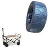 PVC Solid Wheel for Garden Utility Carts Repair Parts Heavy Duty Multifunctional Muddy Terrain