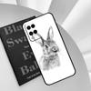 Мультяшный Кролик Заяц Чехол Для Oppo A52 A72 A76 A96 A54 A74 A94 A54S A57S A58 A78 A98 A57 A77 A15 A16 A17 Обложка