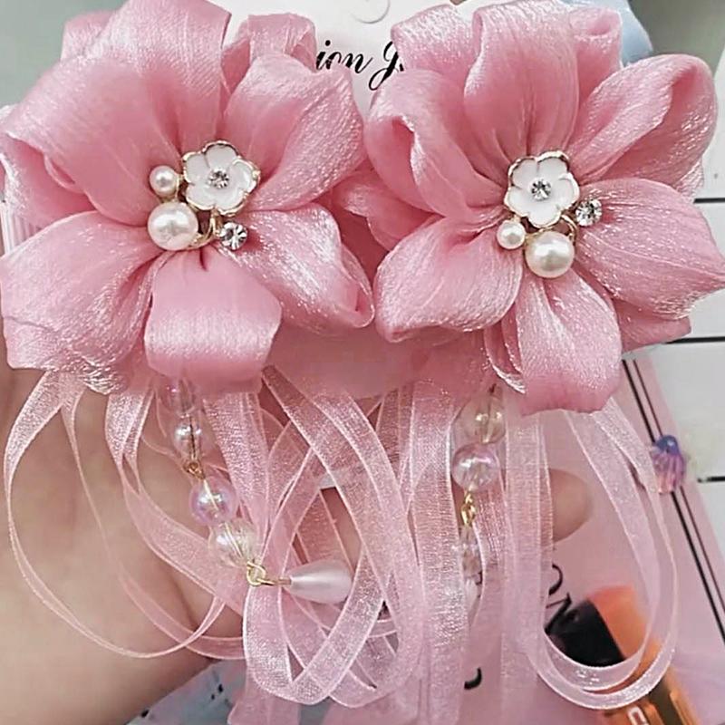 5 м/рулон 6 см в ширину DIY ремесла блестящая пряжа аксессуары для одежды шифоновая лента рулон элегантные плиссированные подарки упаковочные материалы