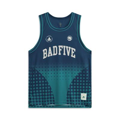 Li Ning Badfive Letter Color Block с круглым вырезом, удобная дышащая универсальная баскетбольная майка без рукавов, мужские топы AAYU273-1