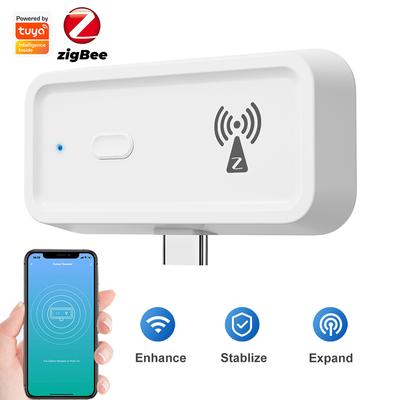 Повторитель сигнала Tuya ZigBee Type C Усилитель-расширитель Работает с ZigBee Gateway Hub Smart Life APP Устройства автоматизации умного дома
