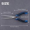 SPEEDWOX Mini Long Nose Pliers, Perfect for Crafts, Needle Nose Pliers, Long Tweezers, Needle Remover, Fishing Pliers, Small Pliers, Micro Nose Pliers