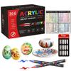Children's DIY Acrylic Marker Set - Soft Tip, Quick-Dry, Colorful Watercolor Pens for Art and Journaling