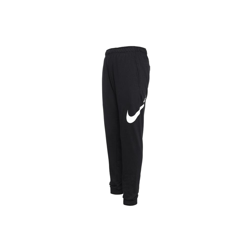 Nike Мужские трикотажные спортивные штаны Dri Fit Черные CU6776-010