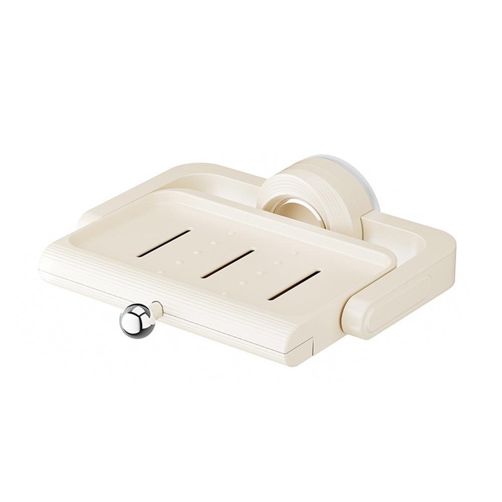 Вращающаяся присоска Мыльница Настенный Многофункциональный Дренажный Держатель для Мыла Коробка Разноцветный Экономия Места Губка Мыльница