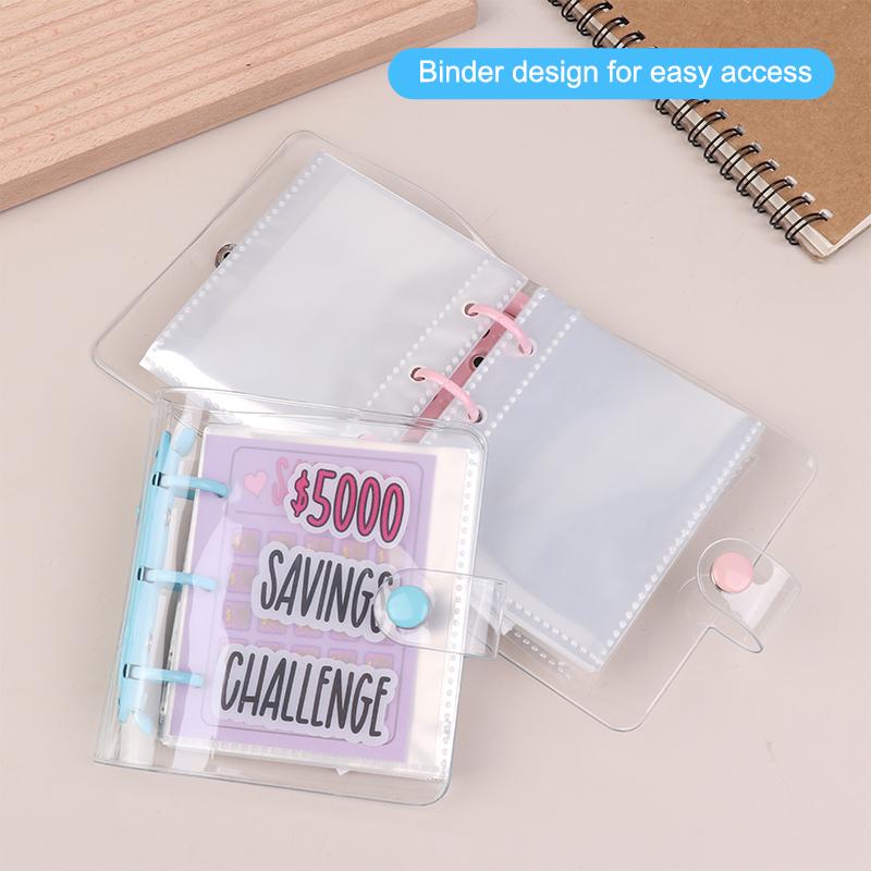 Мини-переплет для сбережений 150-5000 долларов США. Книга для сбережений. Бюджетное хранилище. Конверт для блокнота. Конкурс сбережений.
