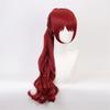 Костюм для женщин Синтетическое волокно Мегара Темно-красный парик Костюм Аксессуары для косплея