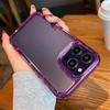 Прозрачный противоударный жесткий акриловый чехол для IPhone 14 13 12 11 Pro XS Max X XR 14 Plus, мягкий силиконовый бампер, прозрачный роскошный чехол