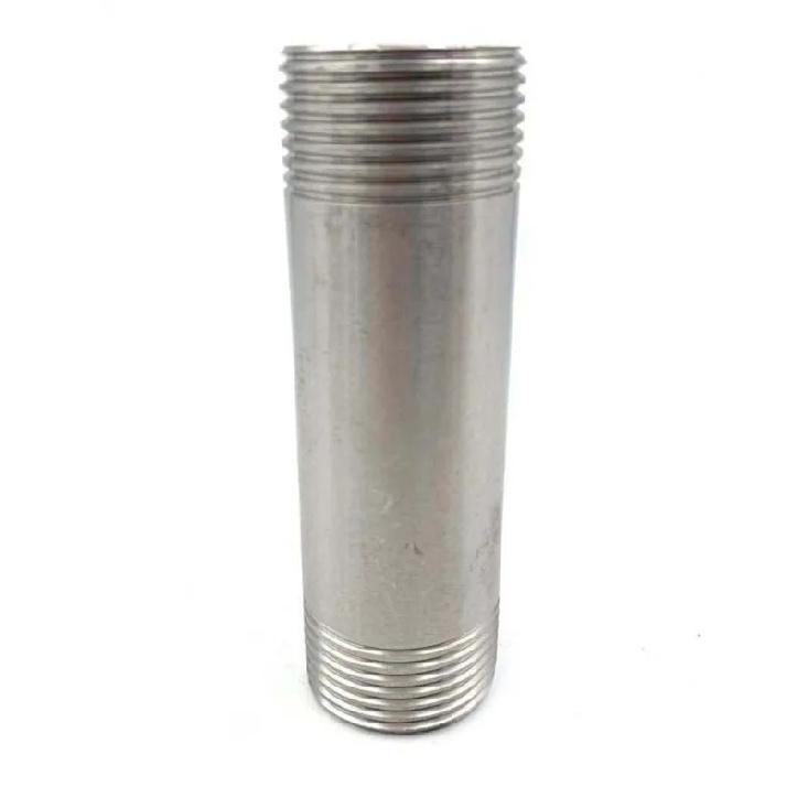 Длина 100/150/200/300 мм 1/4" 3/8" 1/2" 3/4"-2” BSP Наружная резьба Длинный ниппель 304 Нержавеющая сталь Трубный фитинг Соединитель Адаптер