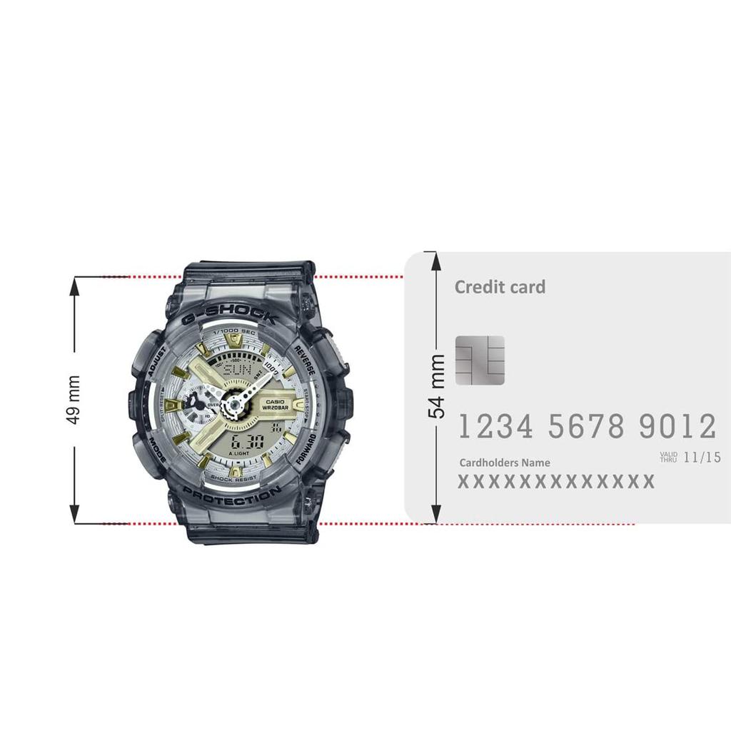 Часы женские серые [Casio] GMA-S110GS-8ADR Часы.
