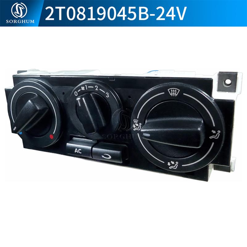 2T0819045B 3-скоростной Панель кондиционера Переключатель климат-контроля AC Поворотная кнопка Для VW GOL SEVEIRO PARAT G3 G4 24V 377820045D