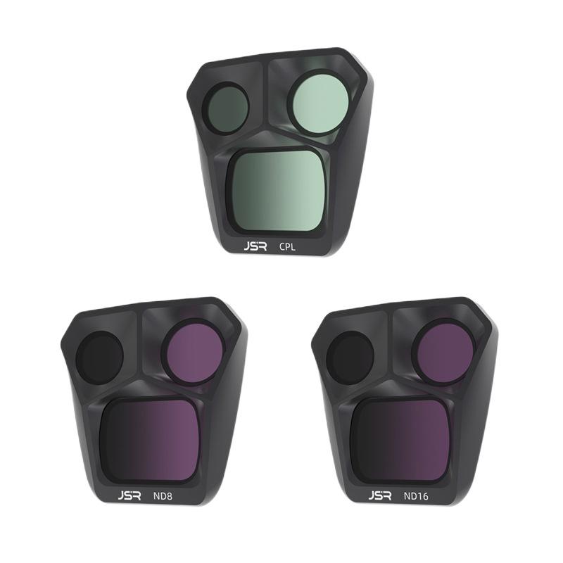 Фильтры для камеры DJI Mavic 3 Pro: Аксессуары для уменьшения УФ-, CPL-, ND-света