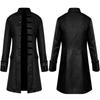 Medieval Vintage Mens Coat Stand Collar Court Noble Uniform Halloween Cosplay Costume