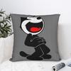 Felix The Cat Laughing  Pillowcases Merchandise Soft Cushion Cover Decoration  Pillow Case Cover Home Multi Size