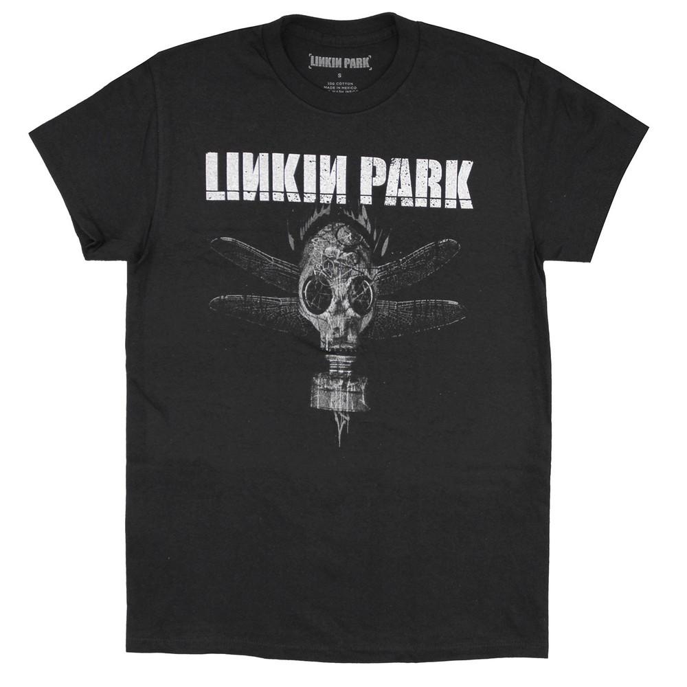 Linkin Park Gas Mask T-shirt XX-Large Black Unisex T-Shirt