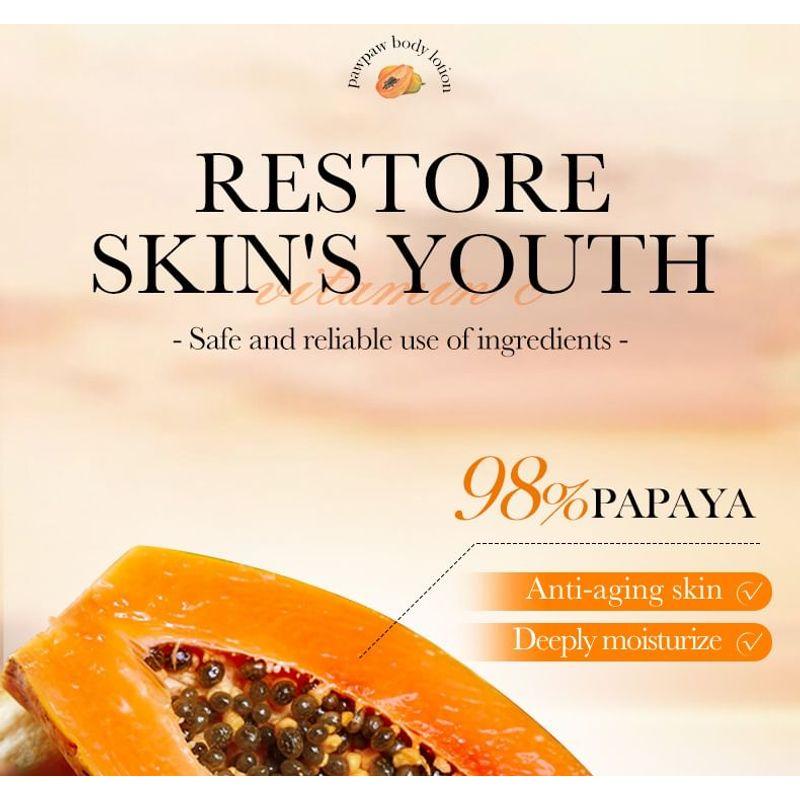 BIOAQUA - Pawpaw Vitamin C Whitening Body Lotion
