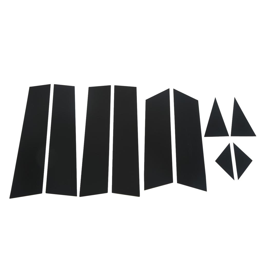 10pcs Side Window Pillar Post Trim Gloss Black 4D Style Replacement for Mazda CX?5 2017?2022