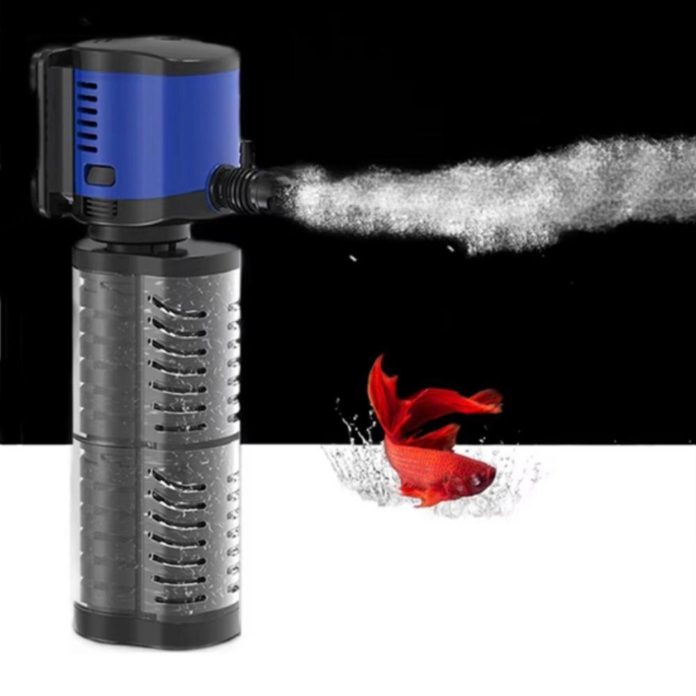 Пластиковый внутренний фильтр для аквариума 5/14/20/35 Вт погружной губчатый насос оксигенационный насос для аквариума