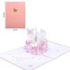 3D Бабочка Поздравительная открытка Канцелярский конверт Свадебное приглашение Подарок Валентинка День рождения Благодарственное приглашение