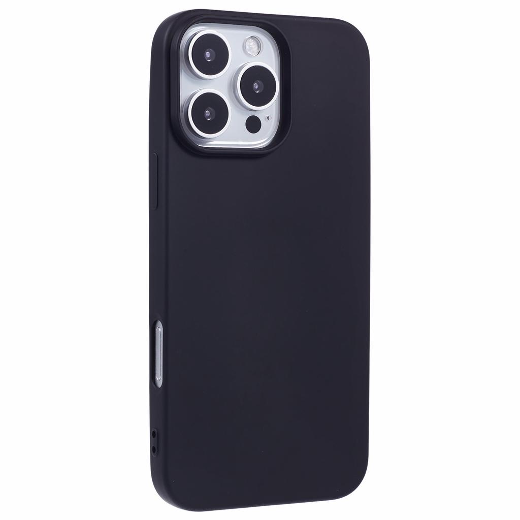 For iPhone 16 Pro Max TPU Case Shockproof Soft TPU Fiber Lining Phone Cover