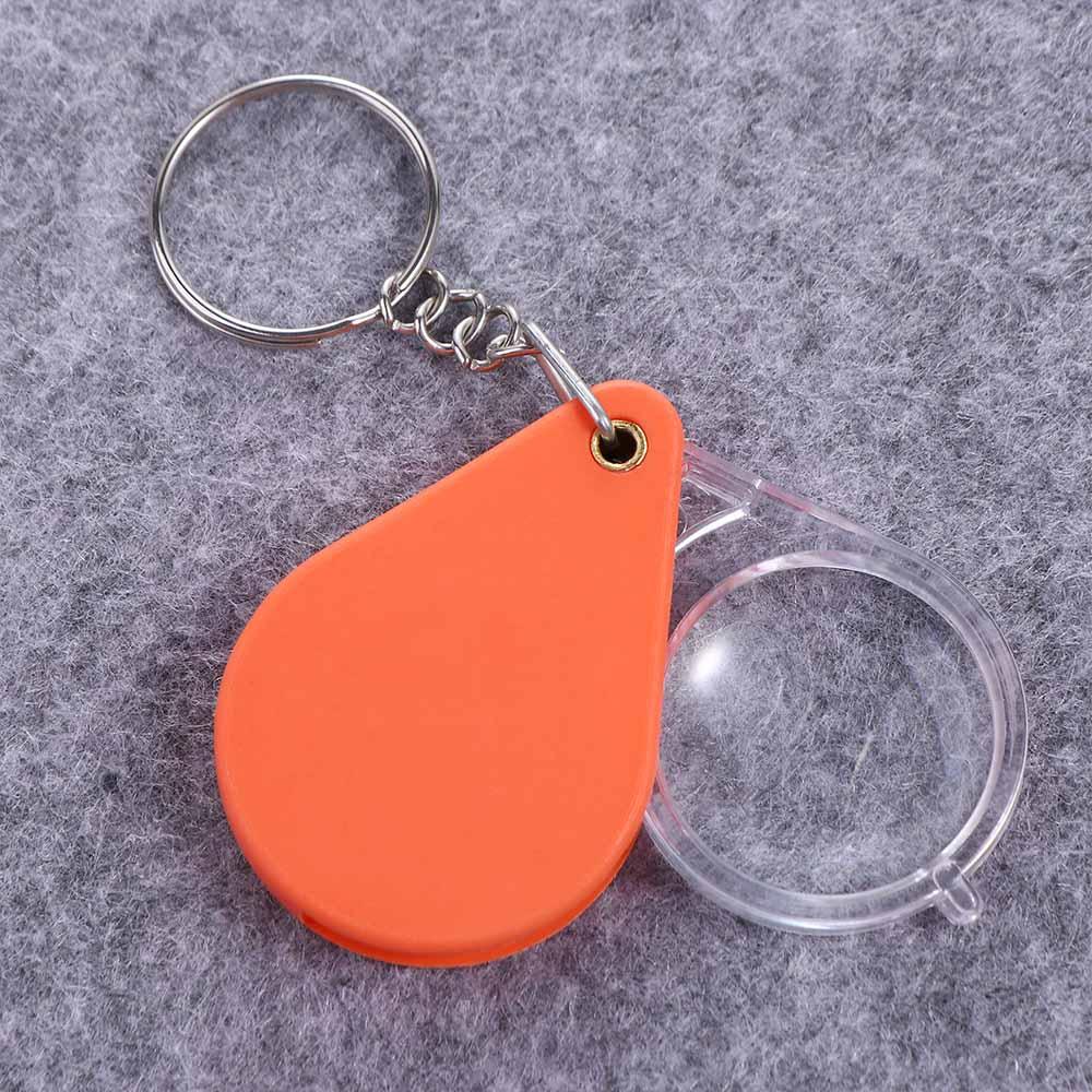 With Magnifying Tools Loupe Microscope Magnifier with Key Chain Magnifying Glass Folding Magnifier