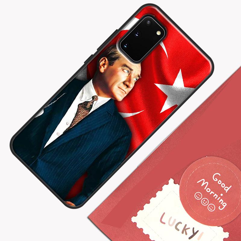 Турция Мустафа Кемаль Ататюрк Чехол для телефона для Samsung Galaxy S23 S26 Ultra S20 S21 S22 S24 S25 Plus S10 S25 FE Защитная крышка