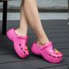35-42 Women's Large Size Women's Shoes Increase Hole Shoes Summer Beach Sandals