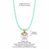 Geometric Square Rhinestone Choker Imitation Mozambique Rhinestone Collarbone Chain  Neck Jewelry