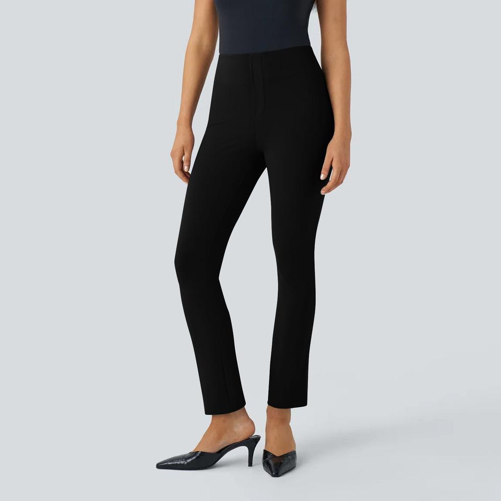 Женские брюки летние повседневные рабочие брюки с высокой талией и карманами повседневные брюки